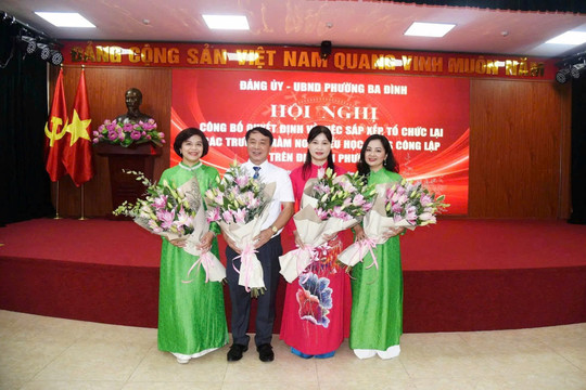 Trường THCS Ba Đình - tiếp nối truyền thống, kiến tạo tương lai