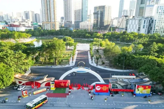 Hà Nội xây dựng tuyến phố đi bộ thông minh đầu tiên tại Cầu Giấy