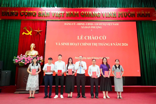 Xã Đan Phượng(Hà Nội): Sớm hoàn thành sắp xếp trường học, chuẩn bị tốt điều kiện cho năm học mới