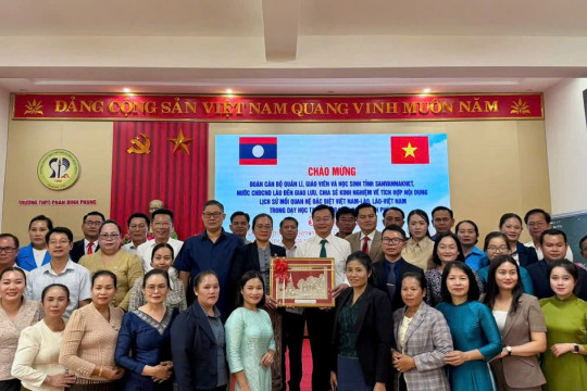 Quảng Trị - Savannakhet hợp tác giáo dục, vun đắp tình hữu nghị Việt - Lào