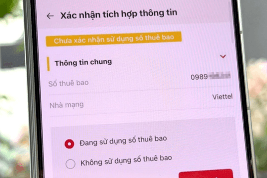 Từ 15/8, thuê bao chưa làm việc này trên VNeID sẽ bị khóa hai chiều, nguy cơ mất số