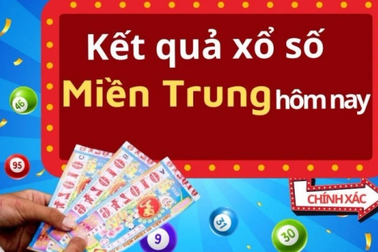 XSMT 4/8 - Kết quả xổ số miền Trung hôm nay ngày 4/8/2026
