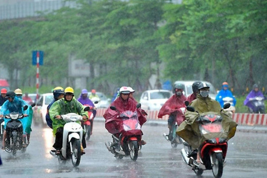 Dự báo thời tiết ngày 5/8: Bắc Bộ mưa to, Nam Bộ mưa dông về chiều tối