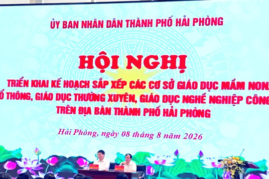 Hải Phòng giảm 544 đầu mối sau sắp xếp trường học các cấp