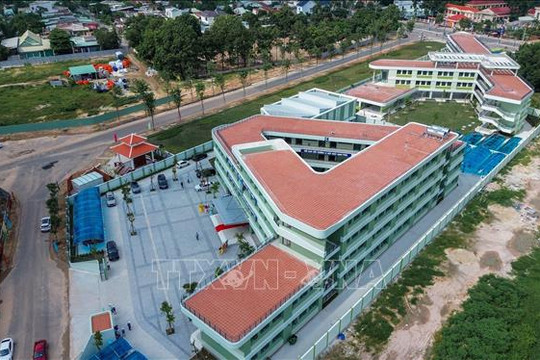 Tây Ninh Đưa vào sử dụng 2 trường học hiện đại trước thềm năm học mới