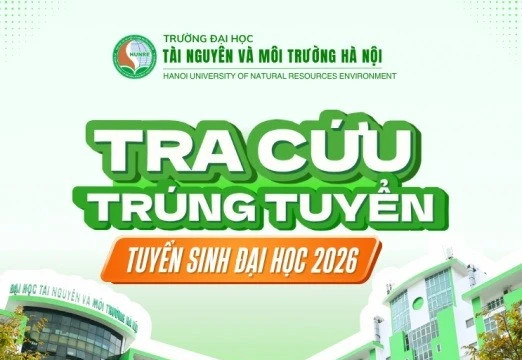 Điểm chuẩn trường Đại học Tài nguyên và Môi trường Hà Nội năm 2026