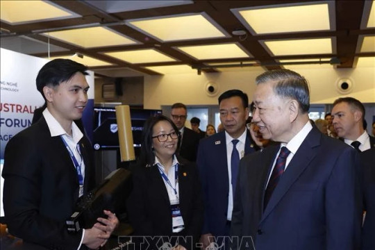 Tổng Bí thư, Chủ tịch nước Tô Lâm dự Diễn đàn Tech Connect tại Australia