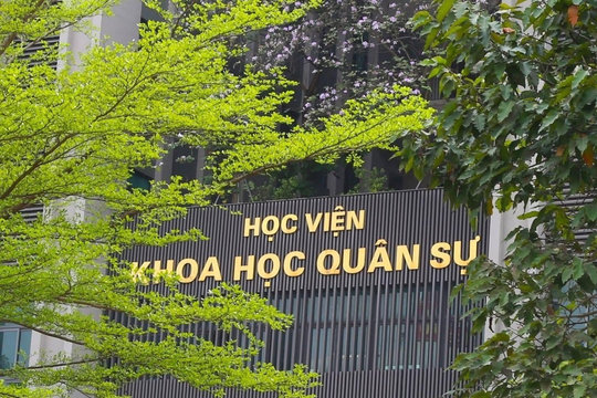 Học viện Khoa học Quân sự lấy điểm chuẩn năm 2026 lên tới 29,76