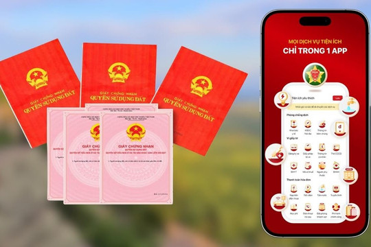 Sổ đỏ bắt đầu hiển thị trên VNeID, người dân cần làm thế nào để tra cứu?