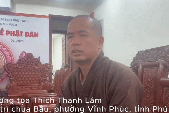 Thượng tọa Thích Thanh Lâm nói gì về việc bé trai bị đánh như thời trung cổ tại chùa?