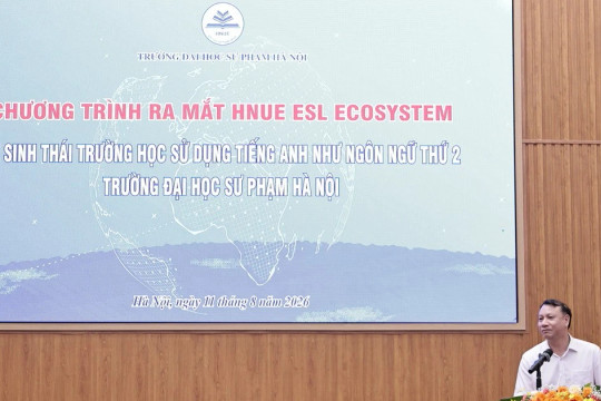 Ra mắt Hệ sinh thái trường học sử dụng Tiếng Anh như ngôn ngữ thứ hai