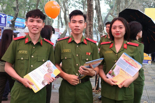 Một trường Công an lấy 15 điểm hệ dân sự, tuyển 250 chỉ tiêu
