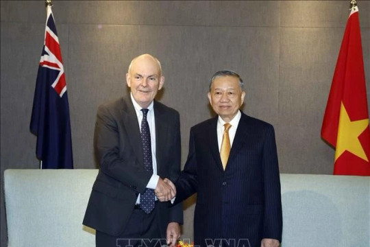 Tổng Bí thư, Chủ tịch nước Tô Lâm tiếp Quyền Chủ tịch Hội Hữu nghị New Zealand - Việt Nam
