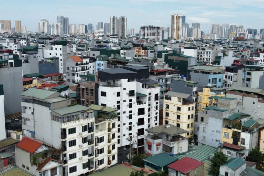 Giao dịch nhà đất thổ cư Hà Nội nhiều nơi giảm trên 60%