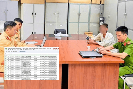 Xử phạt chủ xe 29A-647.21 vi phạm giao thông 96 lần, tổng tiền phạt 474,6 triệu đồng