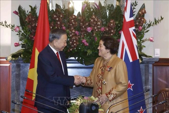 Tổng Bí thư, Chủ tịch nước Tô Lâm hội đàm với Toàn quyền New Zealand