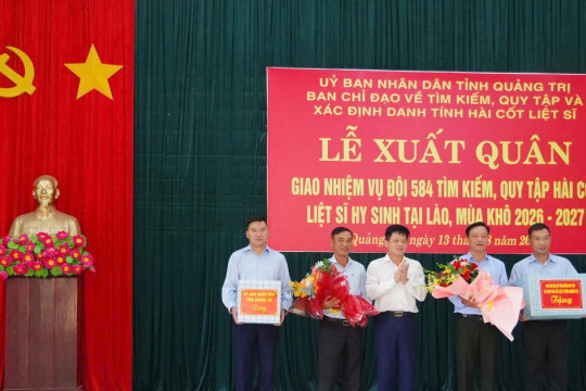 Quảng Trị triển khai lực lượng tìm kiếm, quy tập hài cốt liệt sĩ tại Lào