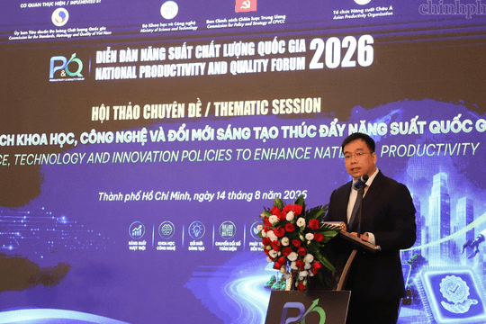 Năng suất, chất lượng phải là thước đo hiệu quả chính sách khoa học, công nghệ