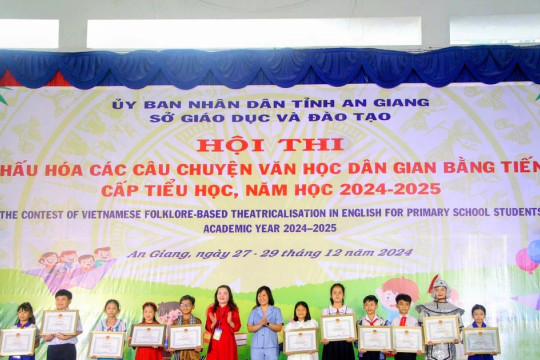 An Giang dự kiến kinh phí đưa tiếng Anh thành ngôn ngữ thứ hai trong trường học