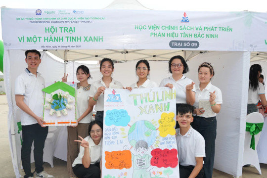 Hội trại 'Vì một hành tinh xanh 2026' lan tỏa sáng tạo vì tương lai bền vững