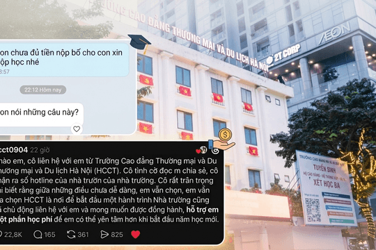 Nữ sinh bật khóc vì câu trả lời của bố khi xin tiền học phí, trường ĐH ở Hà Nội vào comment tận nơi: Điều kỳ diệu xảy ra!