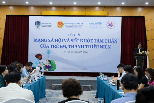 Bảo vệ sức khỏe tâm thần trẻ em trước tác động của mạng xã hội