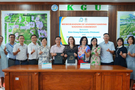 Trường Đại học Kiên Giang tăng cường hợp tác với các trường đại học Ba Lan