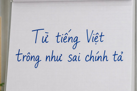 Một từ tiếng Việt trông như sai chính tả nhưng lại có thật trong từ điển