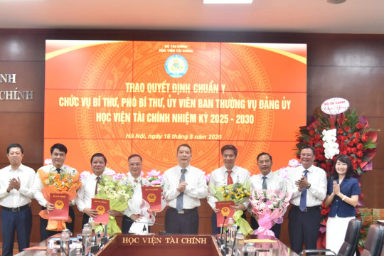 Học viện Tài chính có thêm một Phó Giám đốc mới