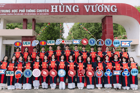 Một lớp ở TPHCM có 100% học sinh đậu đại học top đầu