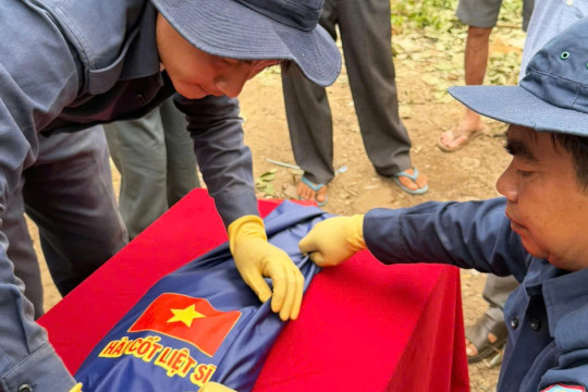 Đội K93 An Giang ‘đưa người lính trở về’ sau hơn nửa thế kỷ