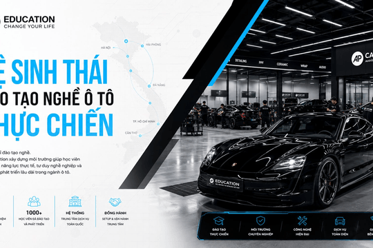 AP Education: Học viện đào tạo chăm sóc xe hơi Detailing với giáo trình thực chiến