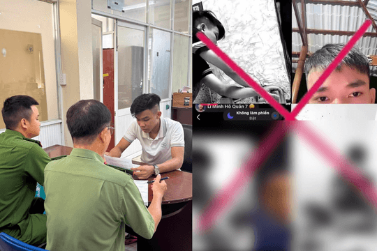 Công an TP.HCM làm việc với TikToker "Li Minh Hô Quận 7"