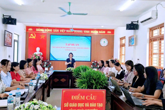 Thái Nguyên sẵn sàng cho Chương trình giáo dục mầm non thí điểm