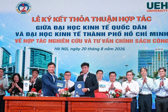 Kết nối nguồn lực nghiên cứu chính sách giữa NEU và UEH