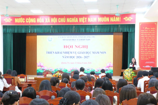 Giáo dục mầm non Quảng Trị đổi mới tổ chức, bảo đảm quyền lợi học tập của trẻ