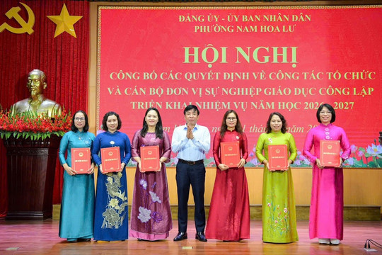 Một phường có 11 hiệu trưởng, phó hiệu trưởng xin xuống làm giáo viên