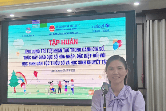 Tập huấn khung nội dung giáo dục trí tuệ nhân tạo cho học sinh phổ thông