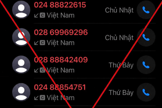 Công an cảnh báo: Thấy cuộc gọi nháy máy từ các đầu số sau, TUYỆT ĐỐI KHÔNG nghe máy hay gọi lại