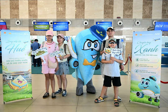 “Bay nhẹ tới Huế”, thêm một hành trình xanh cùng Vietnam Airlines