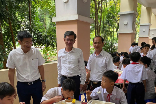 Số hóa suất ăn bán trú, tăng giám sát an toàn thực phẩm