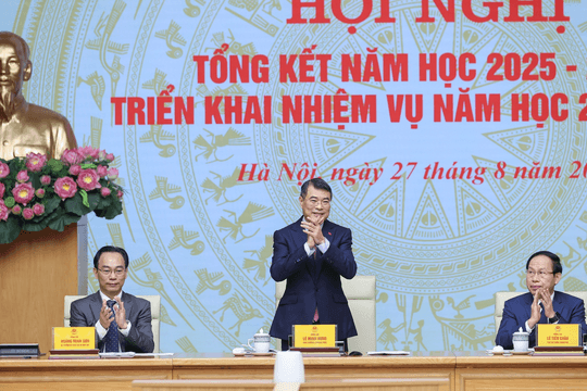 Thủ tướng chủ trì Hội nghị tổng kết năm học 2025-2026, triển khai nhiệm vụ năm học 2026-2027