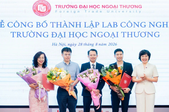 Trường ĐH Ngoại thương thành lập Lab Công nghệ