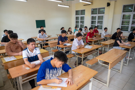 Camera giám sát phòng thi học sinh giỏi quốc gia sẽ ghi hình thế nào?