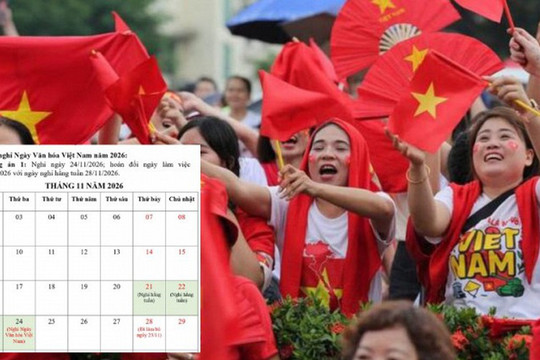 Sau Quốc khánh 2/9, người dân có thể đón thêm kỳ nghỉ dài 4 ngày?