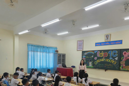 Ngôi trường mới, khởi đầu mới nơi biên giới Quảng Ngãi