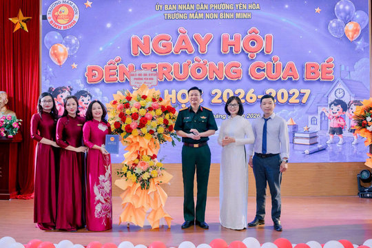 Bình Minh rạng rỡ – ngày hội đến trường của bé