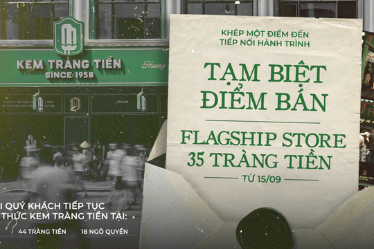 Kem Tràng Tiền dừng bán ở 35 Tràng Tiền: Thương hiệu 70 năm hình thành thế nào?