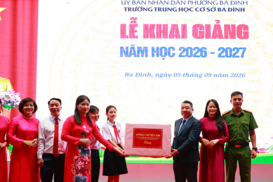 Mái trường mới, hành trình mới sau sáp nhập