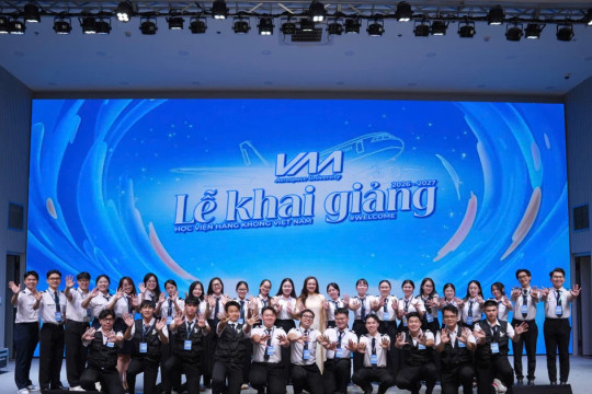 Gần 20.000 sinh viên Học viện Hàng không Việt Nam bước vào năm học mới